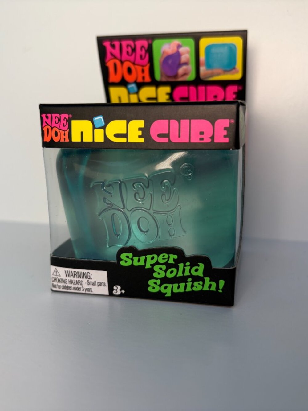 NEW NeeDoh BLUE Nice Cube